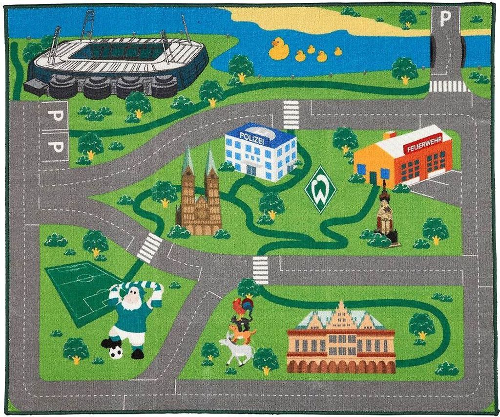 SV Werder Bremen Spielteppich Produktbild 