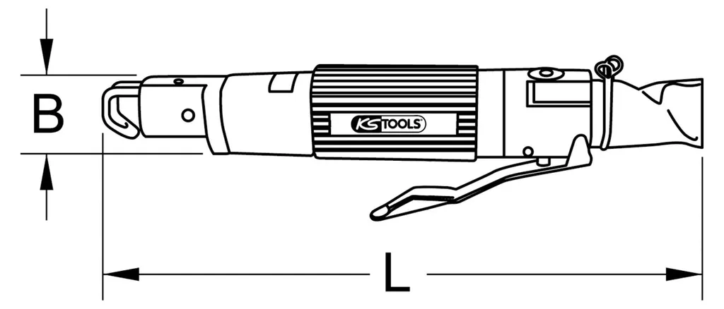 Découpez les zones difficiles avec la mini scie sauteuse KS TOOLS 170mm - 8