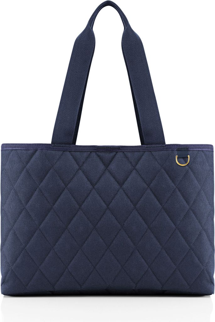 reisenthel classic shopper L Tasche Einkaufstasche Damentasche rhombus midnight gold DK4110