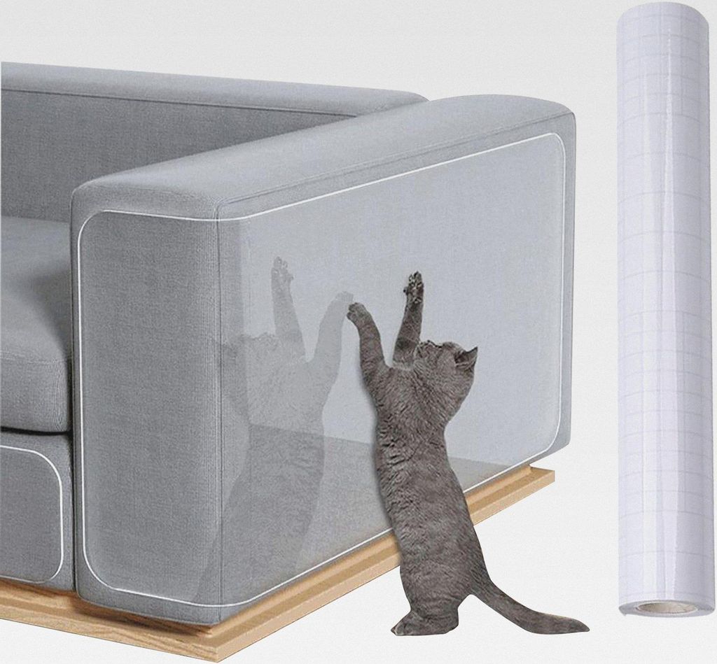 Kratzschutz Für Möbel Katze | Möbel Kratzschutz Für Katzen | Klare Schutzfolie Selbstklebend Für Ecken | Für Wohnung Haus Büro Stuhl Bett Ti...