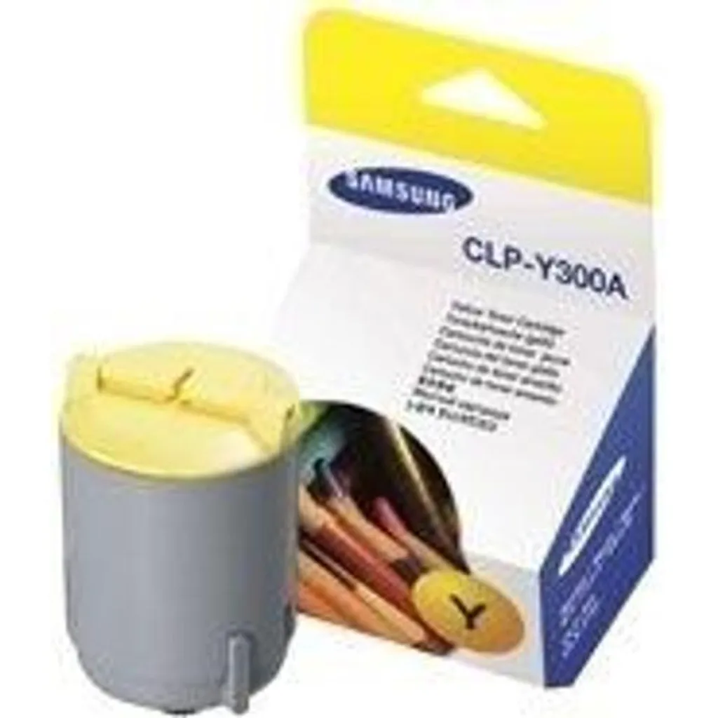 Cartouche de toner jaune Samsung CLP-Y300A capacité 1000 pages