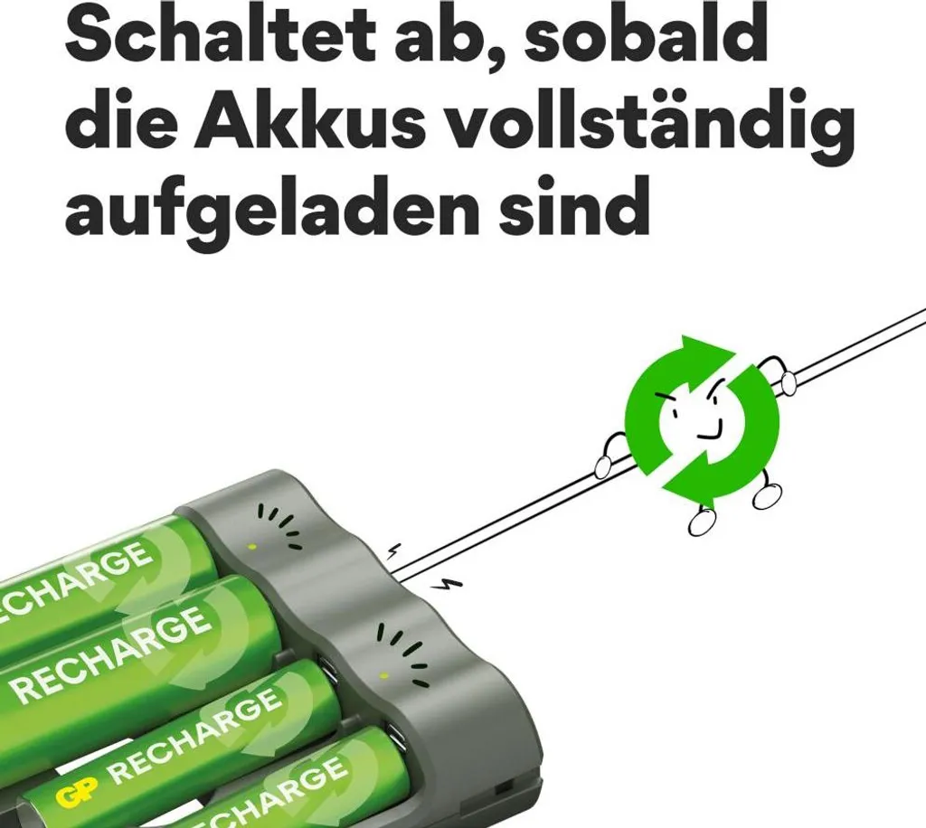 Kit chargeur de piles pour télécommandes et jouets avec accus AA AAA - 2