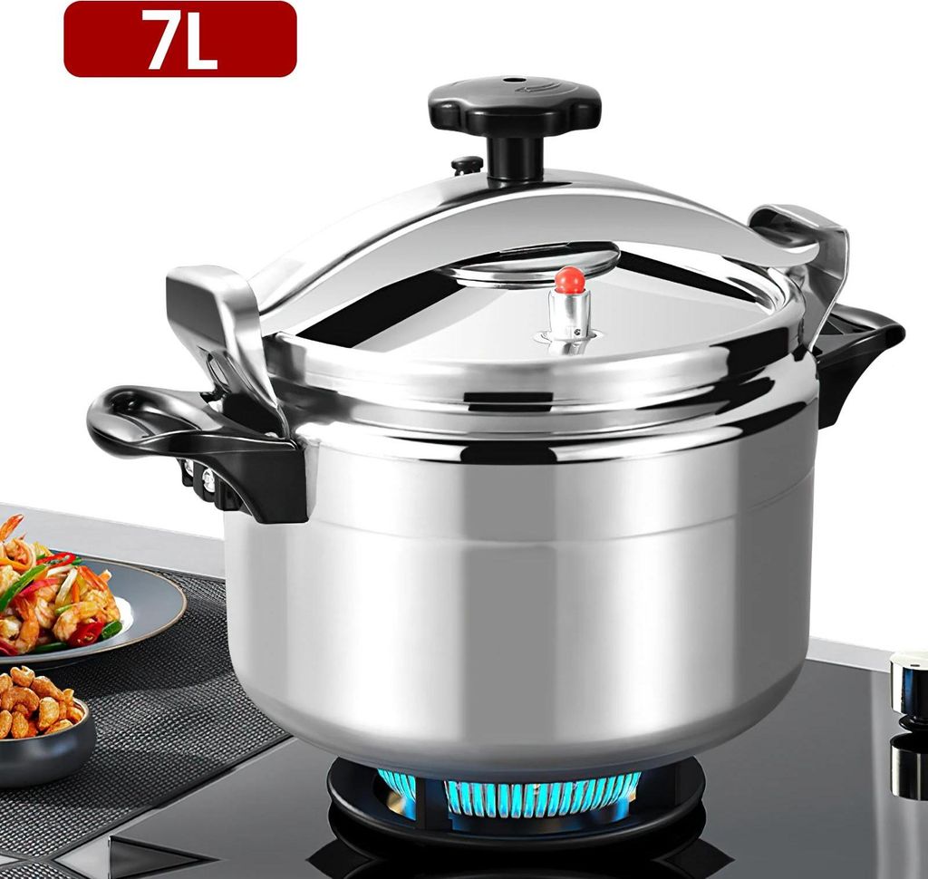 Hrnec pod tlakem z hliníku – tlakový hrnec o objemu 7 Obrázek produktu 