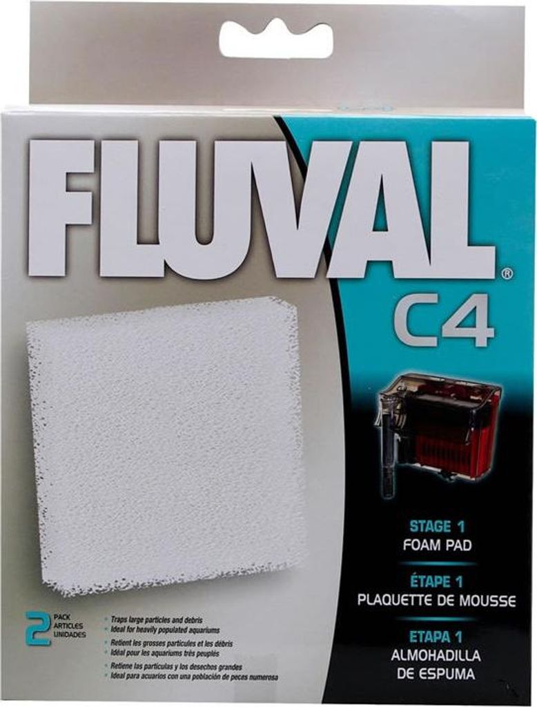 Fluval Schaumstoffpatrone für C4-Filter
