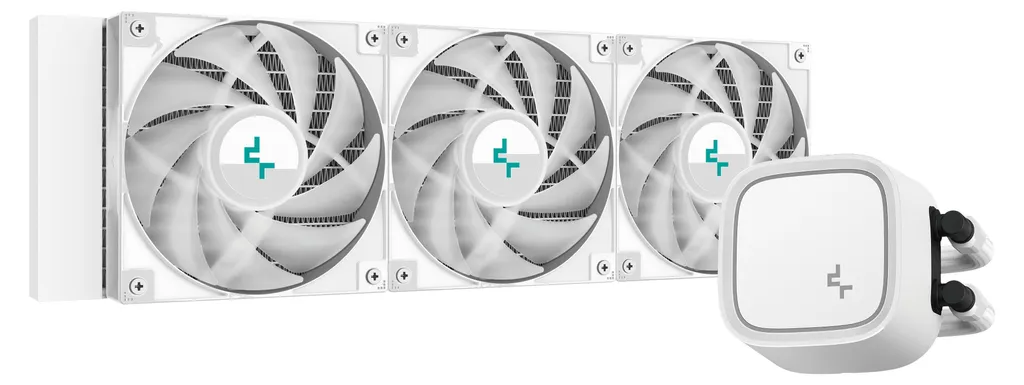Kit de refroidissement liquide CPU Deepcool LE720 Blanc AIO ARGB 360mm - 2