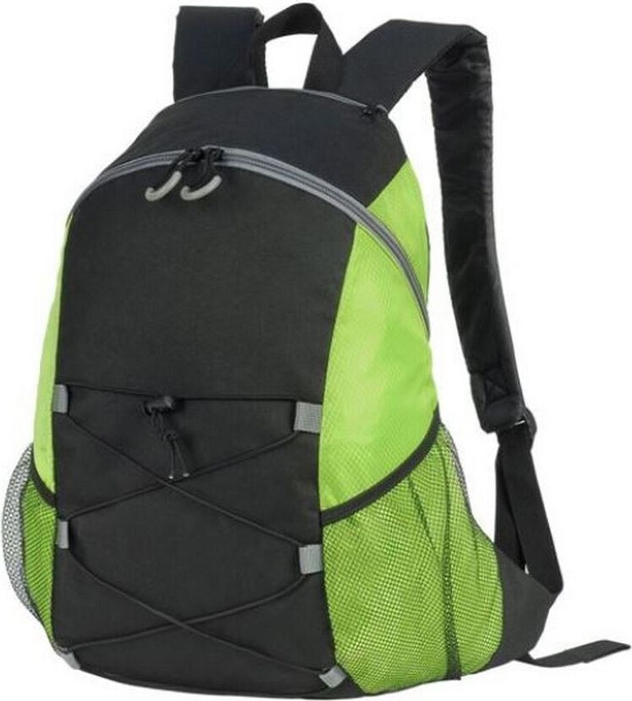 Shugon - Herren/Damen Uni Rucksack "Chester" BC4694 (Einheitsgröße) (Schwarz/Limone)