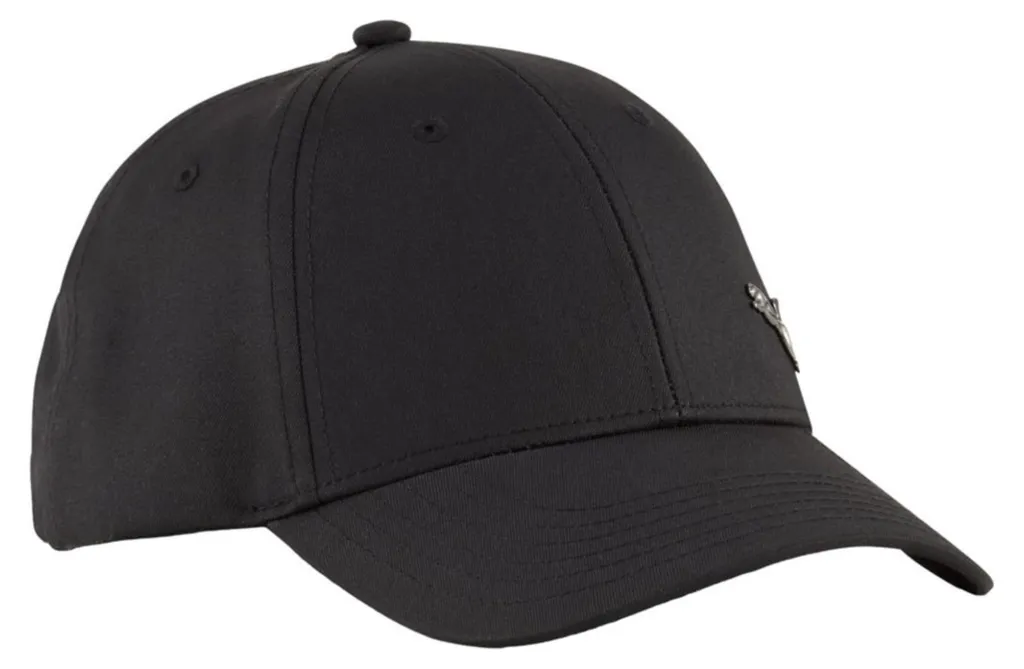 Casquette Enfant PUMA Ess Metal Puma Cat BB Cap Jr Noire Ajustable