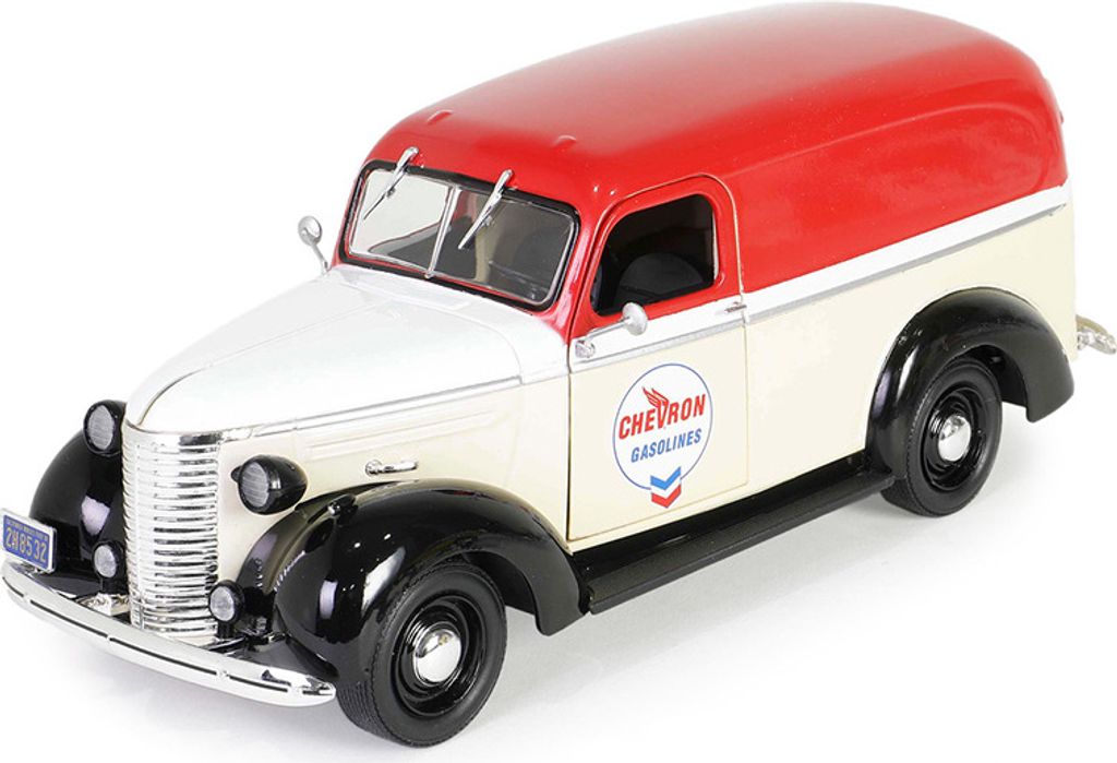 CHEVROLET Panel truck 1939 CHEVRON, GREEN85081, Maßstab1/24, GREENLIGHT