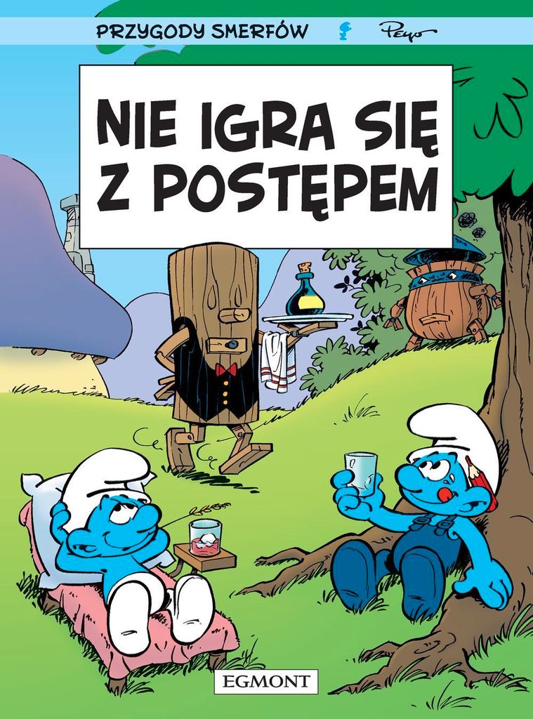 Przygody Smerfów Tom 21 Nie igra się z postępem (Buch auf Polnisch)