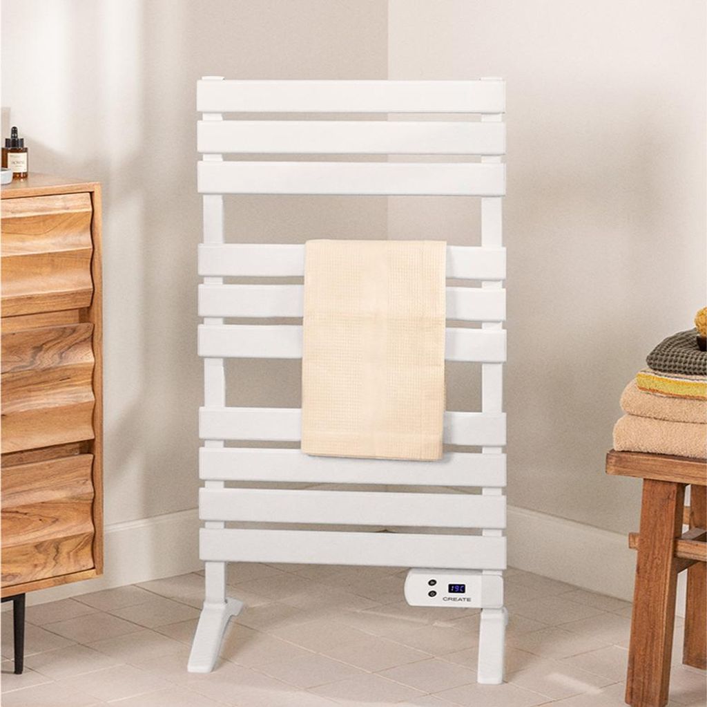 WARM TOWEL - Elektrischer Badheizkörper für Boden oder Wand Produktbild 