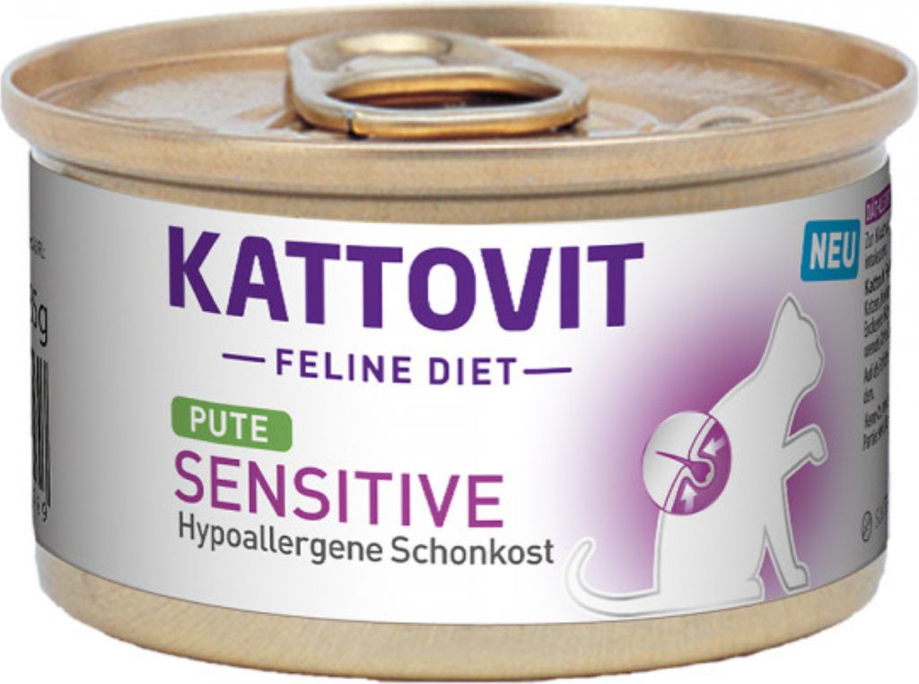 KATTOVIT ¦ Sensitive - Hypoallergene Schonkost - Pute - 12 Produktbild 1