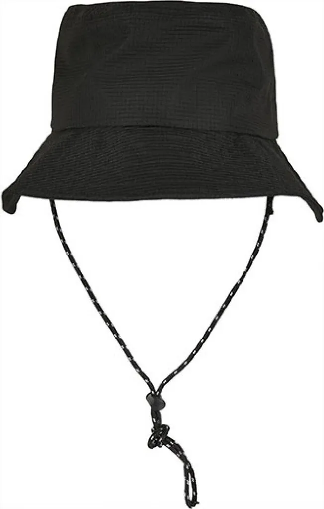 Bob Noir Ajustable Flexfit 5003AB - Chapeau Style Urbain Taille Unique