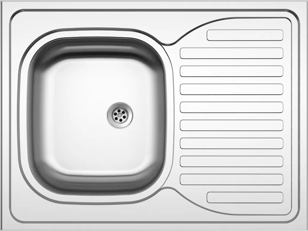 Lavello CLP-D 800 M 0.5mm Inox - Soluzione per Ristrutturazioni