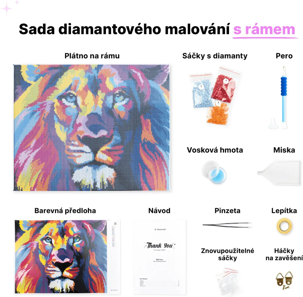 Pittura Diamanti Zuty Girasole 40x50 cm - Quadro 5D con Telaio Incluso - 3