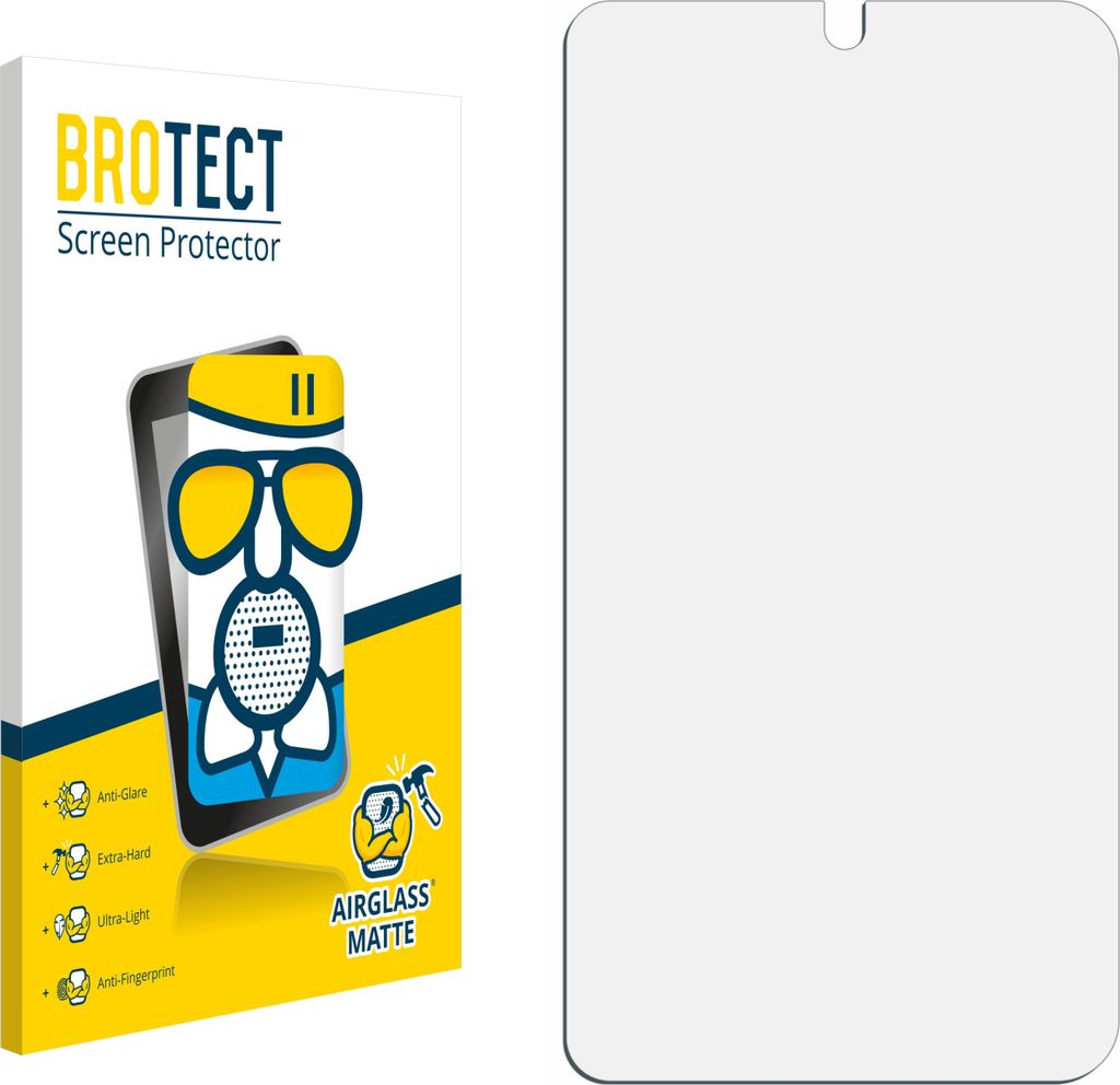 BROTECT Entspiegelungs Schutzglas für Oppo Find N2 Schutzfolie Panzer Folie Glas Display Schutz matt