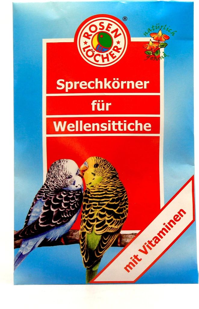 Rosenlöcher Sprechkörner für Wellensittiche Produktbild 