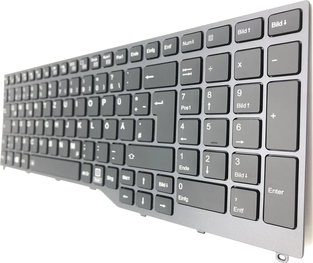 Réparer Clavier Fujitsu LifeBook U758 : AZERTY Français Éclairé avec Cadre