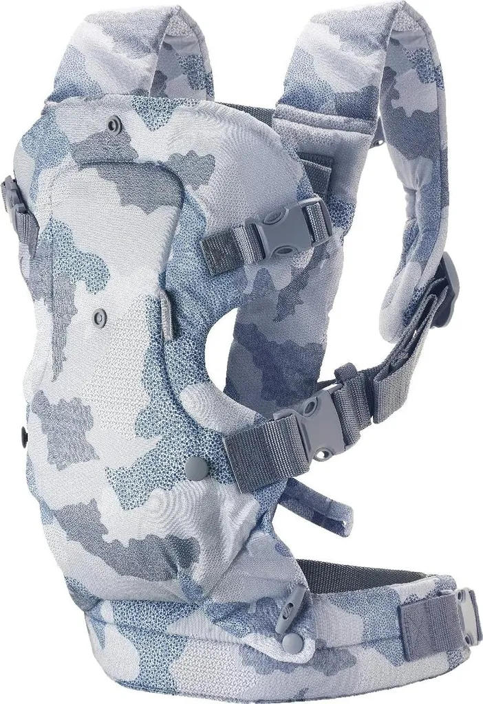 Porte-Bébé de Randonnée et Ville Infantino Flip Ergo 4 en 1 Bleu Marine