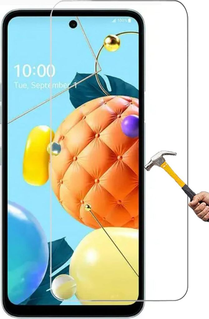 ino Schutzglas kompatibel mit LG K62 LG K61 Panzerglas Displayschutzglas Schutz Verbundglas Schutz 9H Härte Displayglas