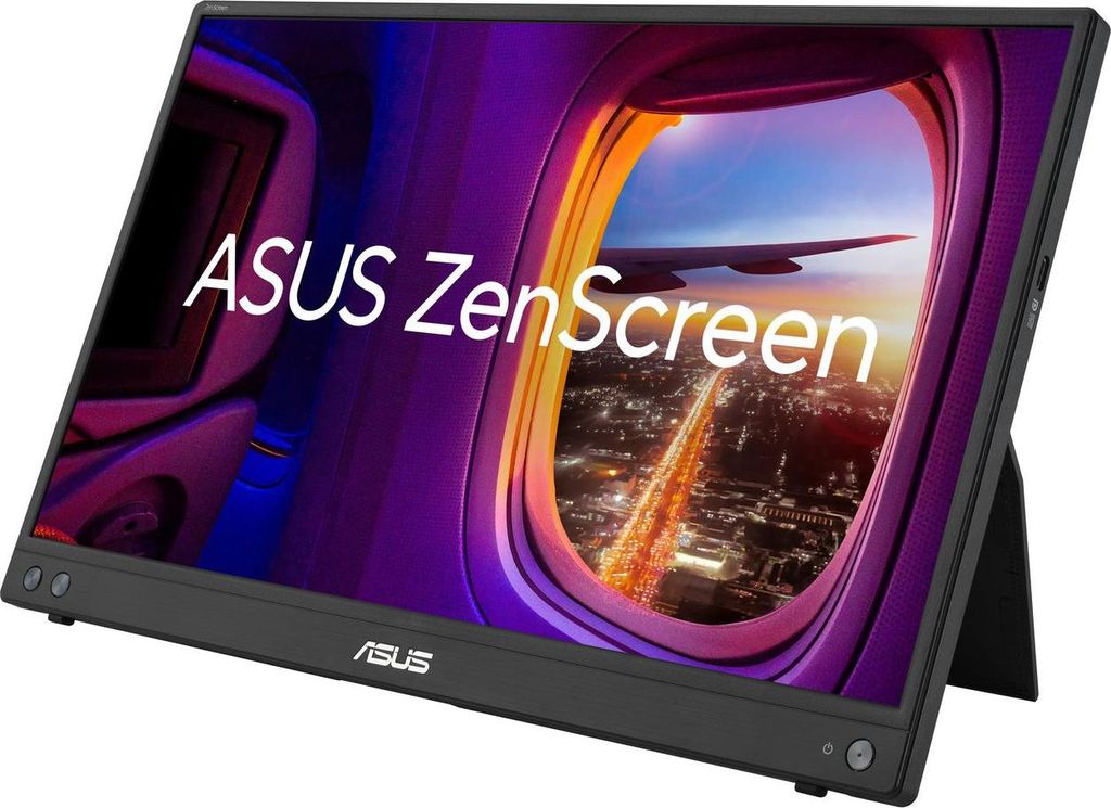 ASUS MB16AHV, 39,6 cm (15.6"), 1920 x 1080 Pixel, Full HD, LCD, 5 ms, Schwarz