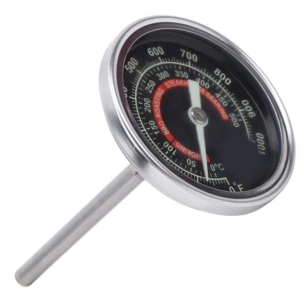 TSBX51 01000 °F Haushalts-Edelstahl-Ofen-Grill-Thermometer Kochtemperaturanzeige