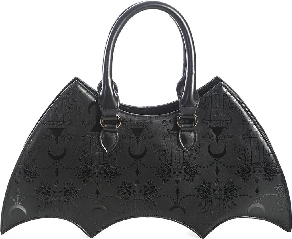 Borsa Bat Gothic Banned Alternative - Manico Chandelier Unico