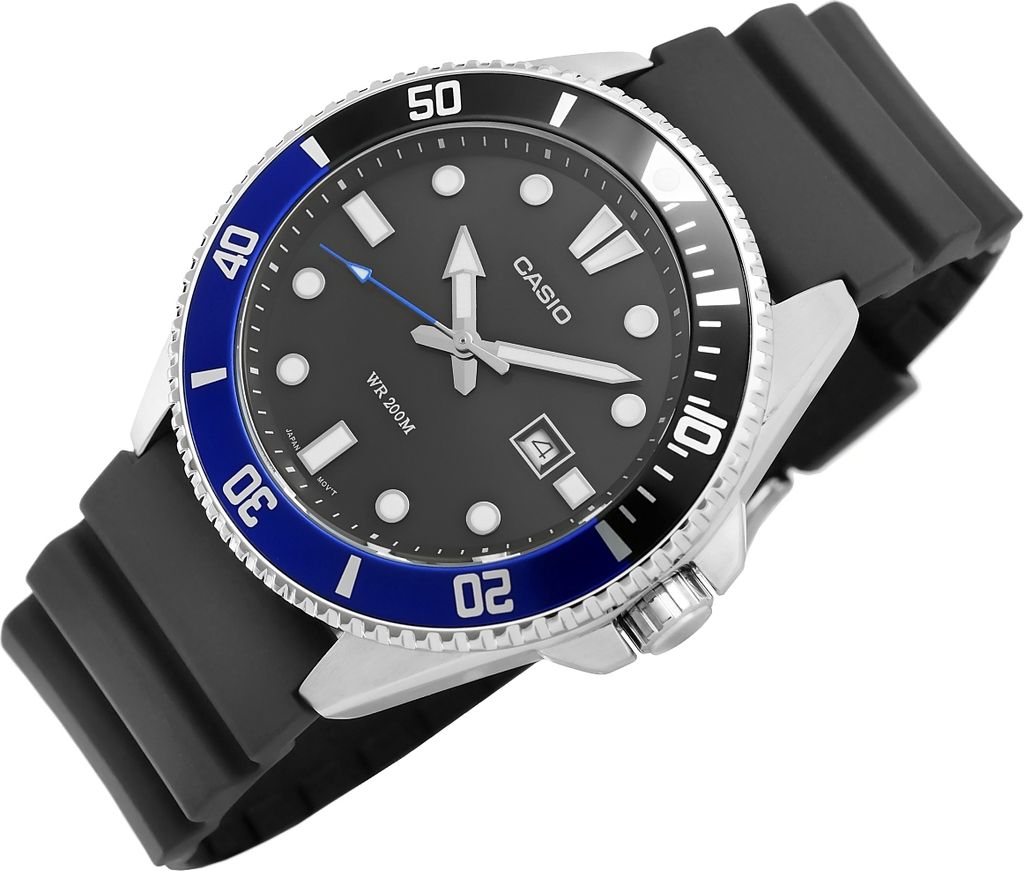 Herrenuhr Casio MDV-107-1A2VEF Schwarz Produktbild 25