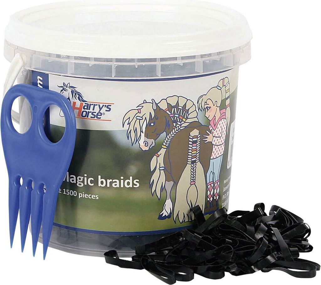 Harry ́s Horse Magic Zopfeimer Durchsichtig Durchsichtig One Size