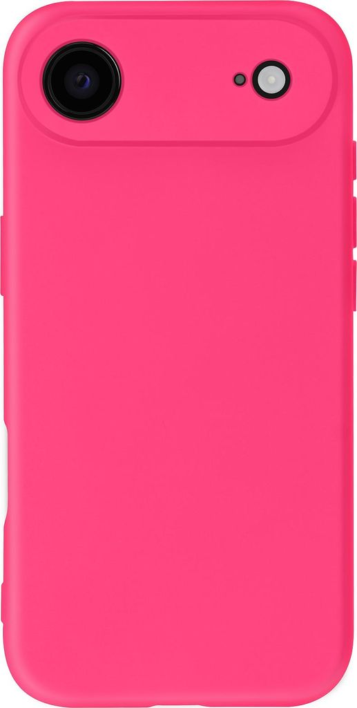 Avizar, Hülle für iPhone Air Soft-Touch aus Silikon Serie SmoothGrip, Fuchsienrot