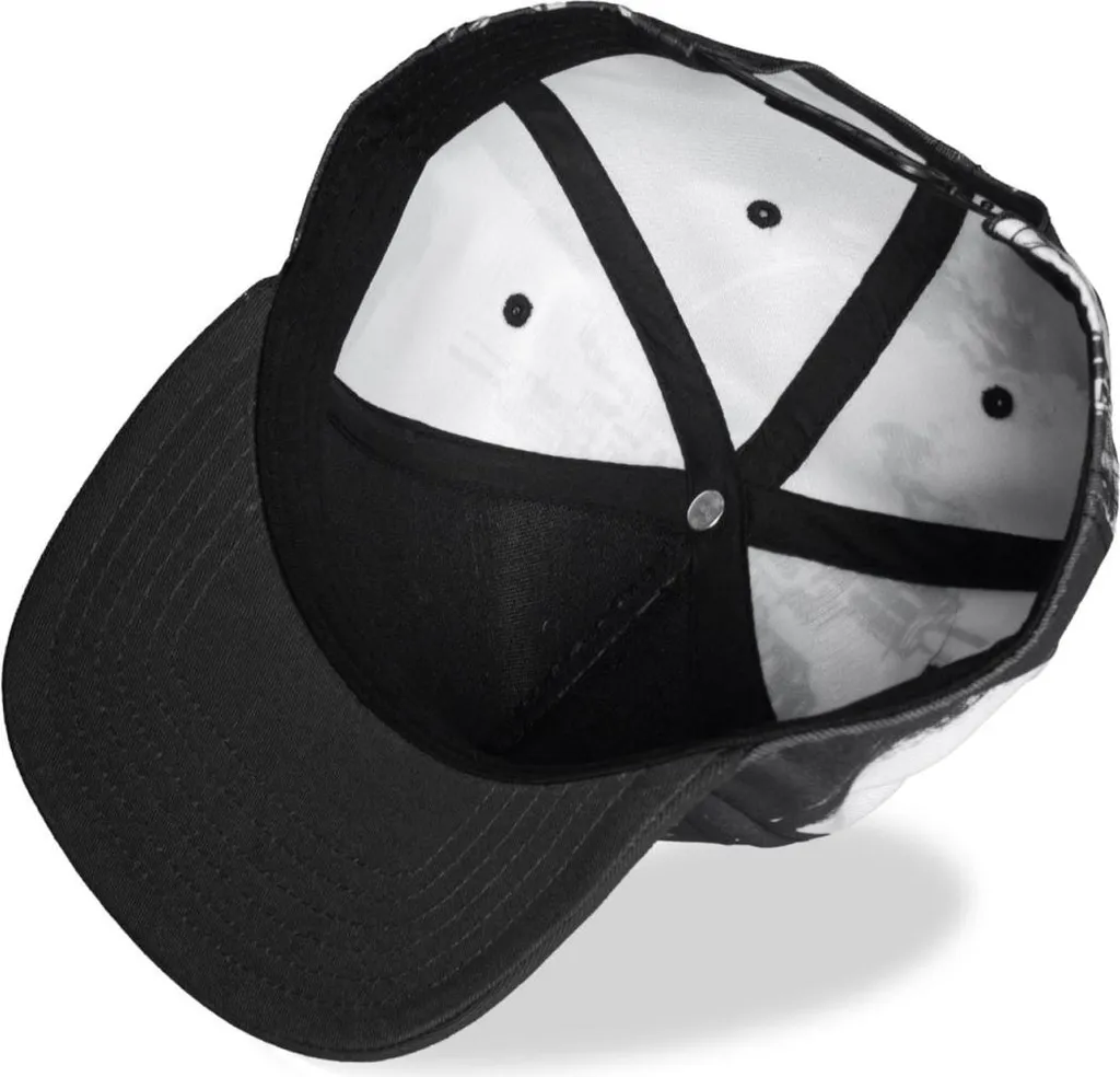 Casquette Batman Baseball Noir avec Logo Chauve-souris Inversé DC - 4