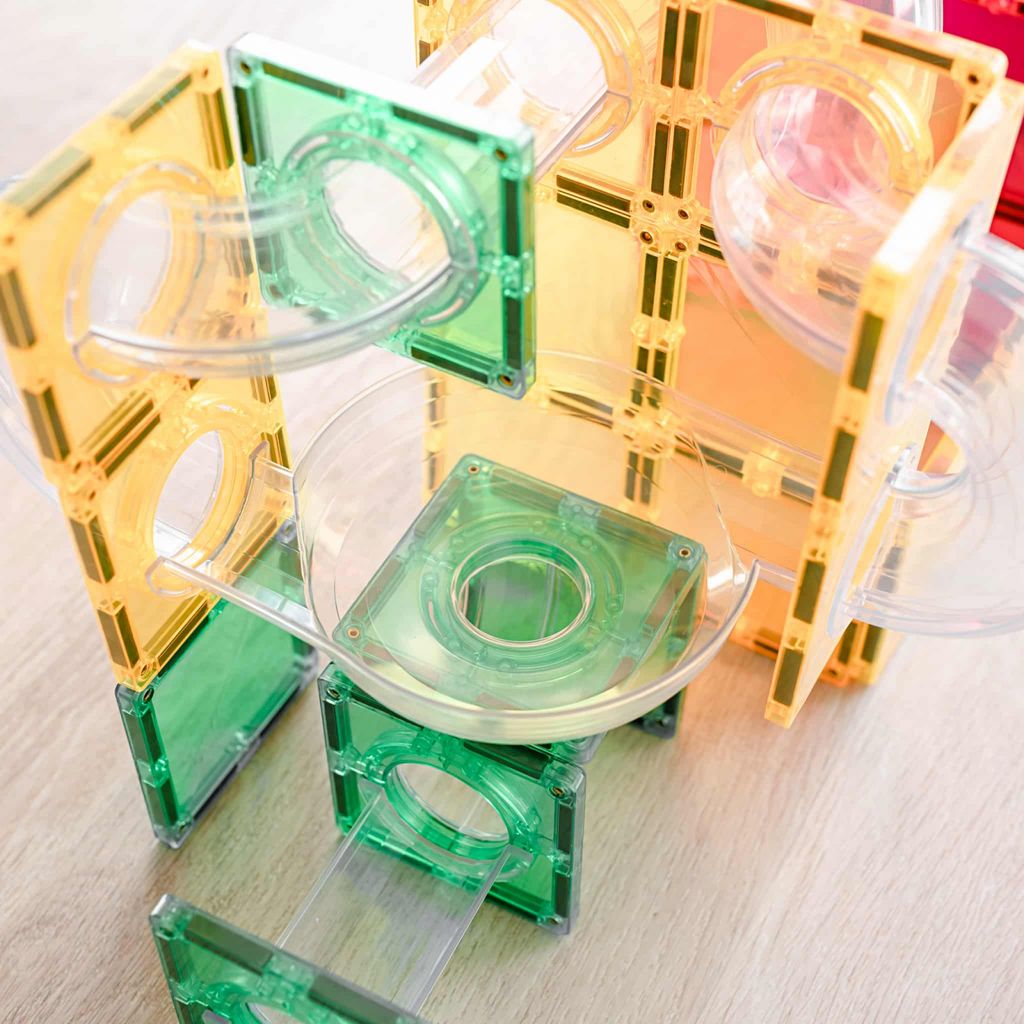 Magnetic Tiles Magnetická sada 66 kusov mramorový okruh - Obrázok produktu 6