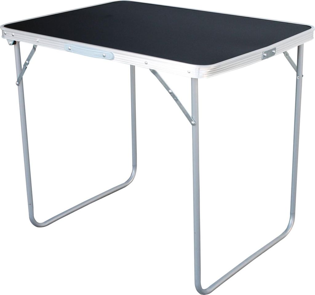 Linder Exclusiv Camping Klapptisch aus Aluminium mit Produktbild 