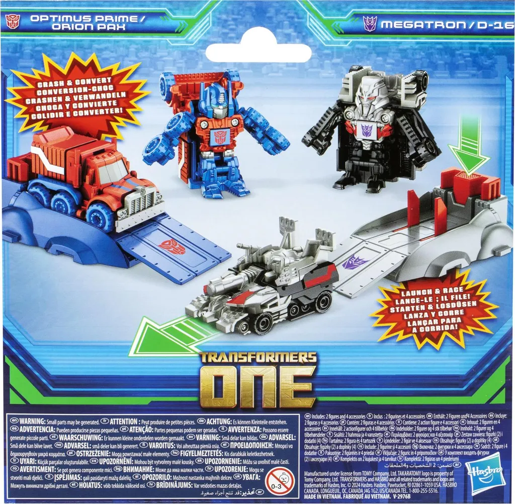 Transformers One Race Racechangers Set de Combat et Course pour Enfant - 4