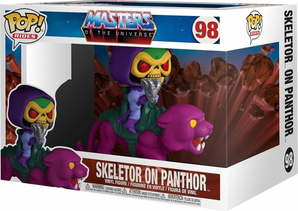 Masters Of The Universe - Skeletor on Panthor 98 - Funko Produktbild 