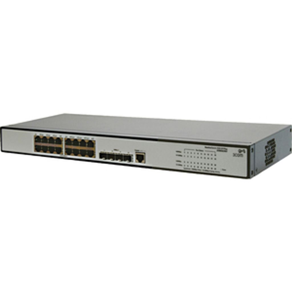 HPE V 1910-16G, Managed, L3, Gigabit Ethernet (10/100/1000), Vollduplex, Rack-Einbau