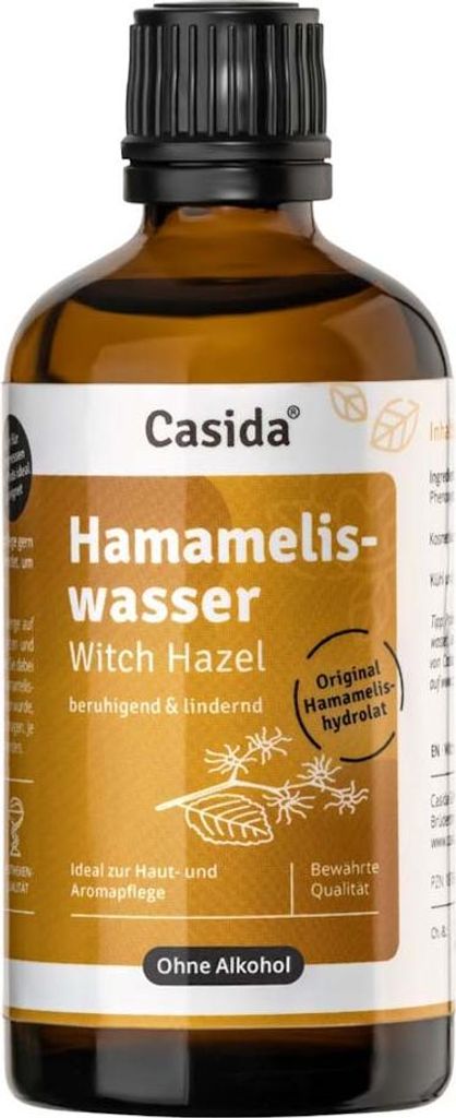 Acqua di amamelide - senza alcol 100ml Immagine del prodotto 