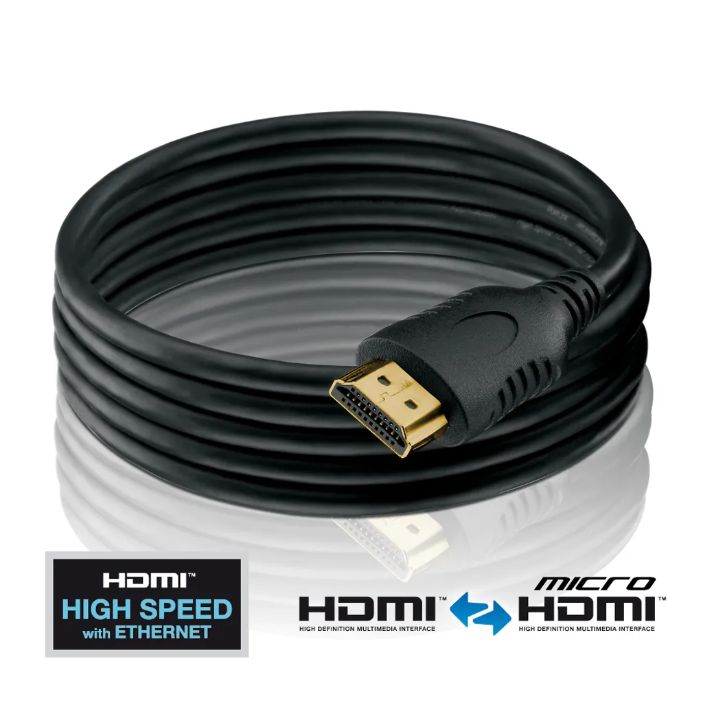Câble HDMI vers Micro HDMI PureLink PureInstall - 2m Haute Qualité