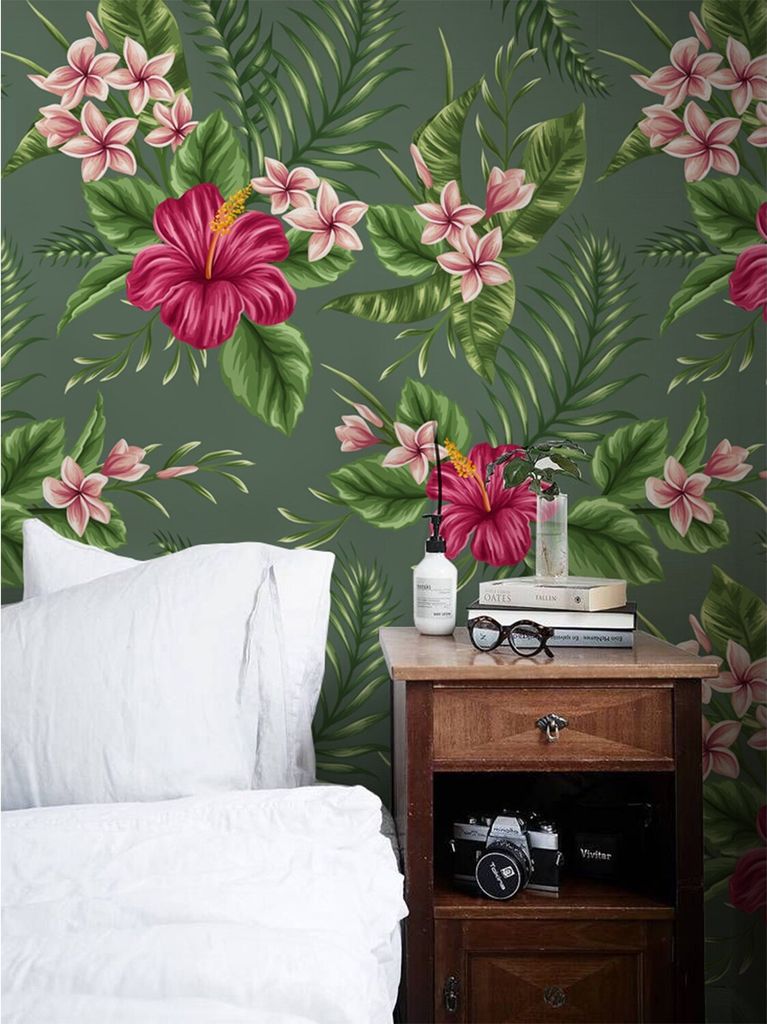 Coloray Fototapete 208x146 cm Vlies-Fototapete - Dschungel Papagei verlässt Blatt