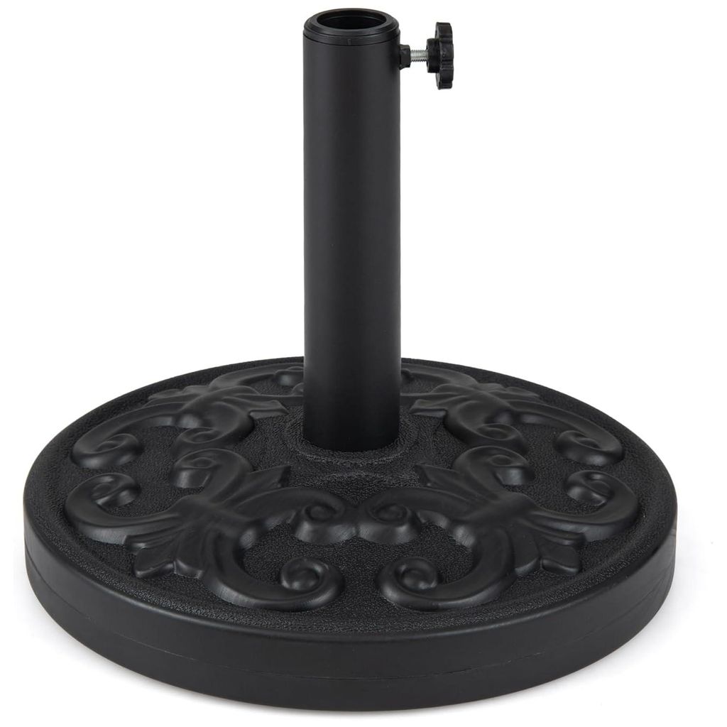 KOMFOTTEU Beton Sonnenschirmständer 12 kg rund für 38/48 mm Produktbild 