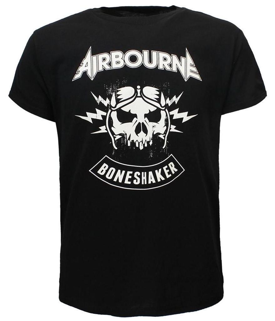 Airbourne Rock and Roll Boneshaker T-Shirt – offizielles Band-Merchandise - L