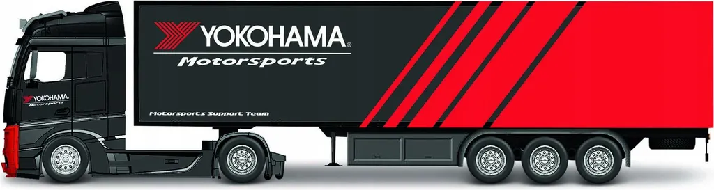 Camion de Collection Mercedes Actros Gigaspace Yokohama Bburago 1/43