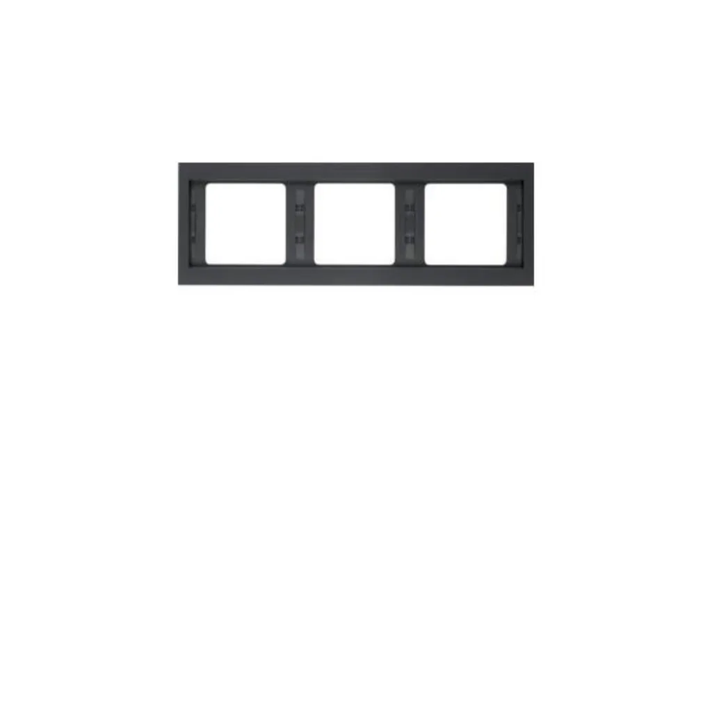 Cadre K.1 Triple Anthracite Mat 13737006 : Finition sans Traces ni Reflets