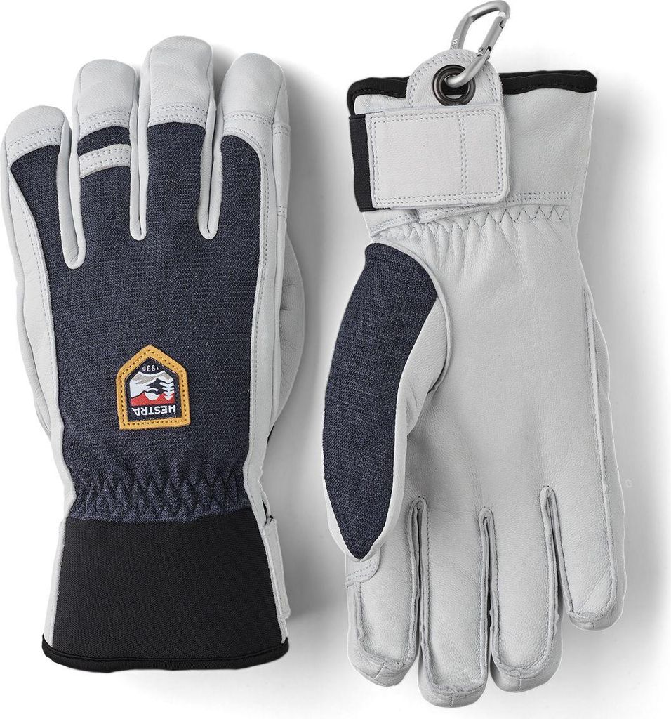 Hestra Army Leather Patrol - 5 finger Navy 11