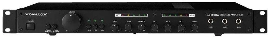 Ampli Stéréo Compact 1U : Gain de Place et Puissance pour Sonorisation