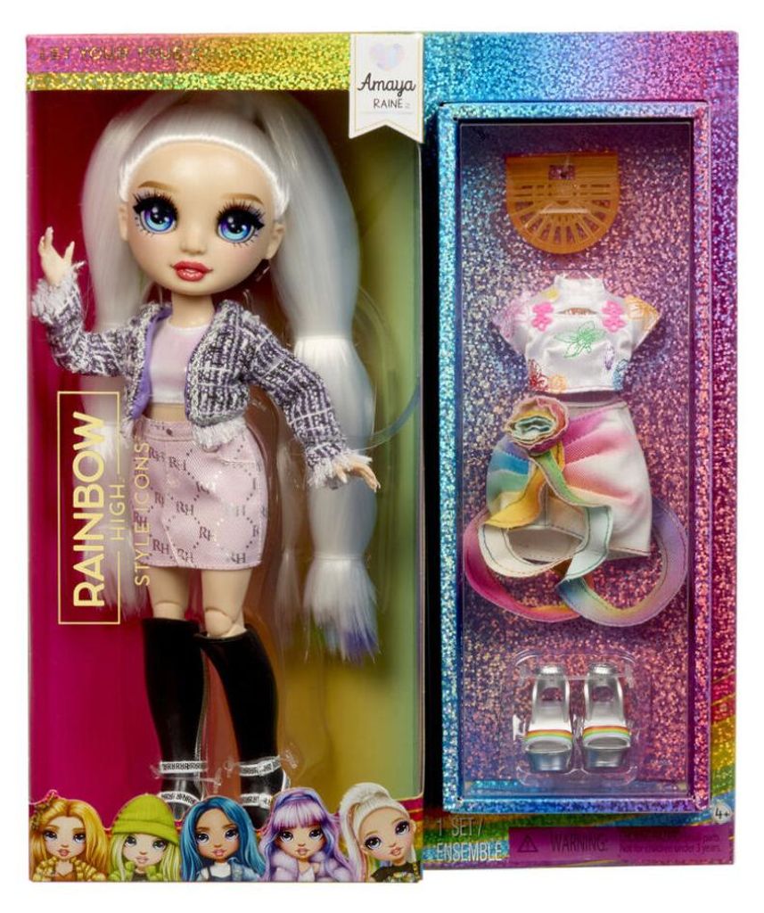 Modische Puppen von Rainbow High Style Icons Amaya