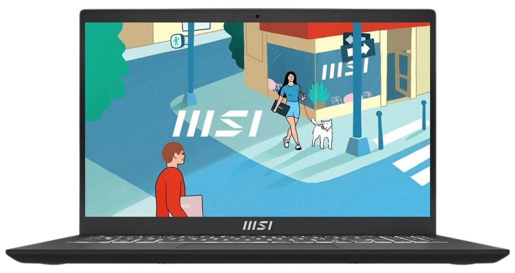 MSI Modern 15 B12MO-851, 15.6" FHD, Core i5-1235U, 16GB Produktbild 