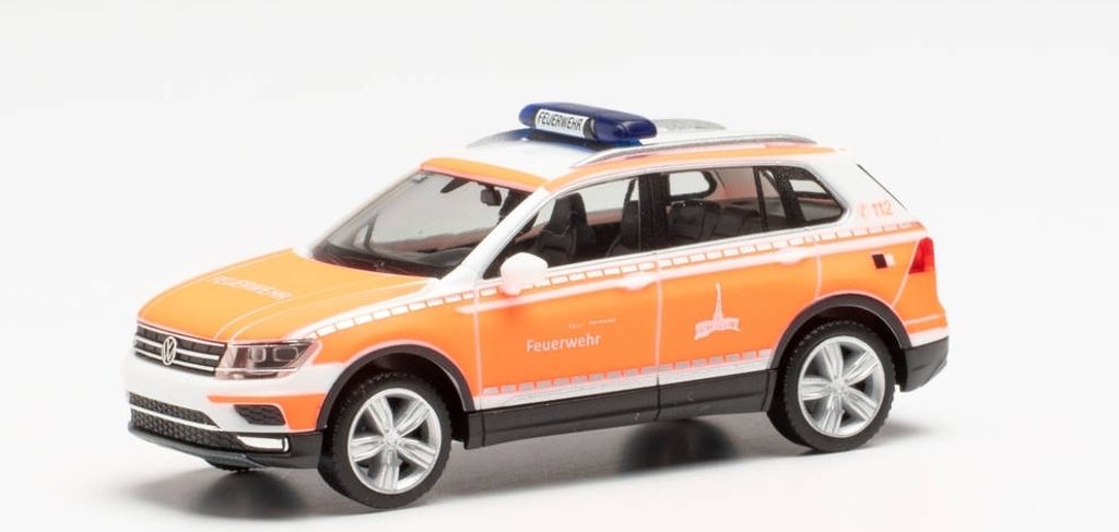 VOLKSWAGEN Tiguan Feuerwehr Kassel, HER096072, Maßstab1/87, HERPA