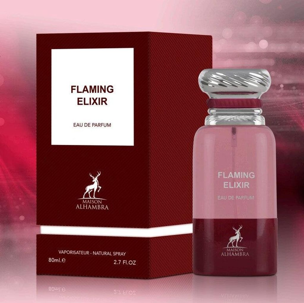 Maison Alhambra Parfum Flaming Elixir Eau de PARFUM 80ML Produktbild 