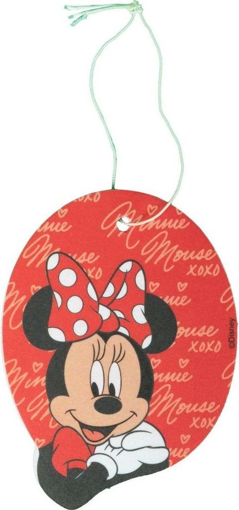 Tataway Auto-Lufterfrischer, Minnie Mouse, Vanille, Mickey Mouse, rot, weiß, Duft, elastisch, Parfüm