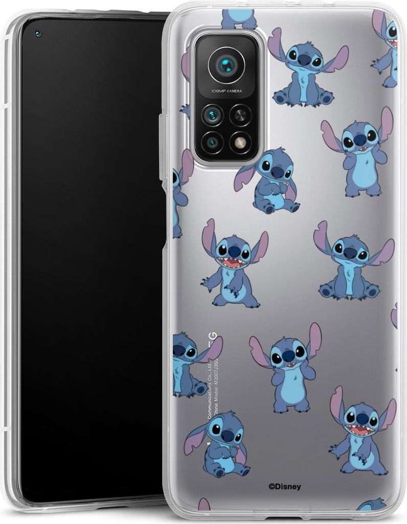 DeinDesign Handyhülle für Xiaomi Mi 10T Pro 5G Silikon Hülle Case Smartphone Schutzhülle Disney Offizielles Lizenzprodukt Lilo & Stitch